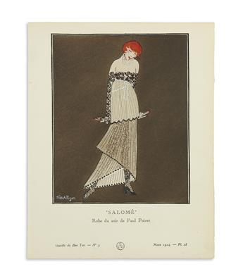 (COSTUME.) Gazette du Bon Ton. Approximately 85 plates from the magazine, by various artists.